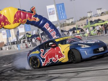 Redbull Car race at Souk Al Marfa