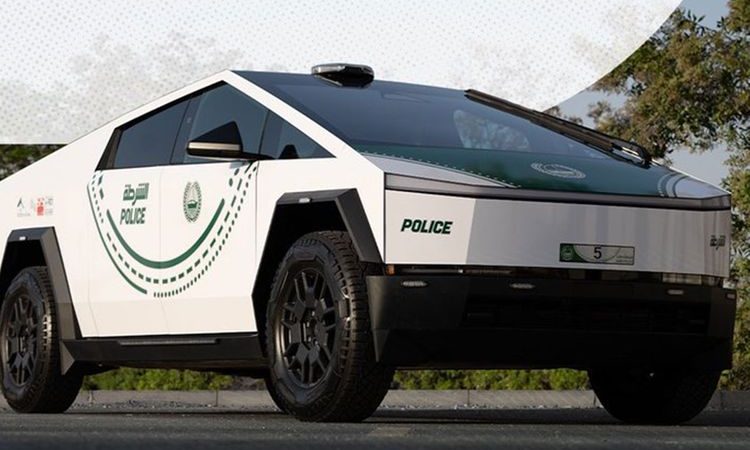 Last Chance to Snap a Picture with Dubai Police’s Tesla Cybertruck